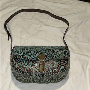 Patricia Nash Rosalini Boho Shoulder Bag Pristine